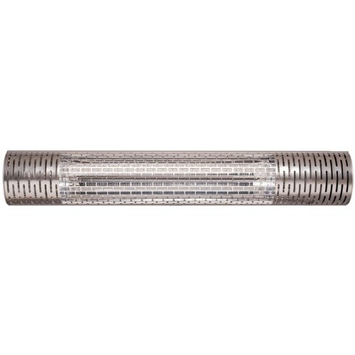Hanover - 30.7" Electric Infrared Carbon Lamp with Remote Control and Stand - Silver-United Backyard
