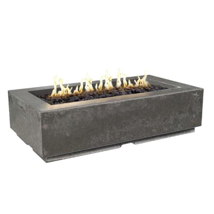 American Fyre Design - 56" Louvre Rectangle Fire Pit-United Backyard