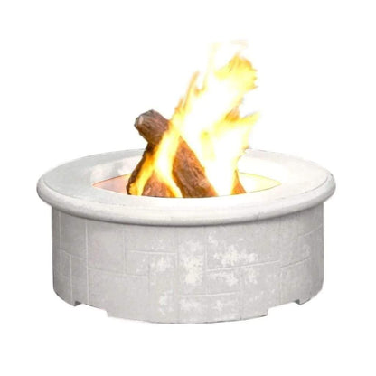 American Fyre Design - El Dorado 39" Round Gas Fire Pit-United Backyard