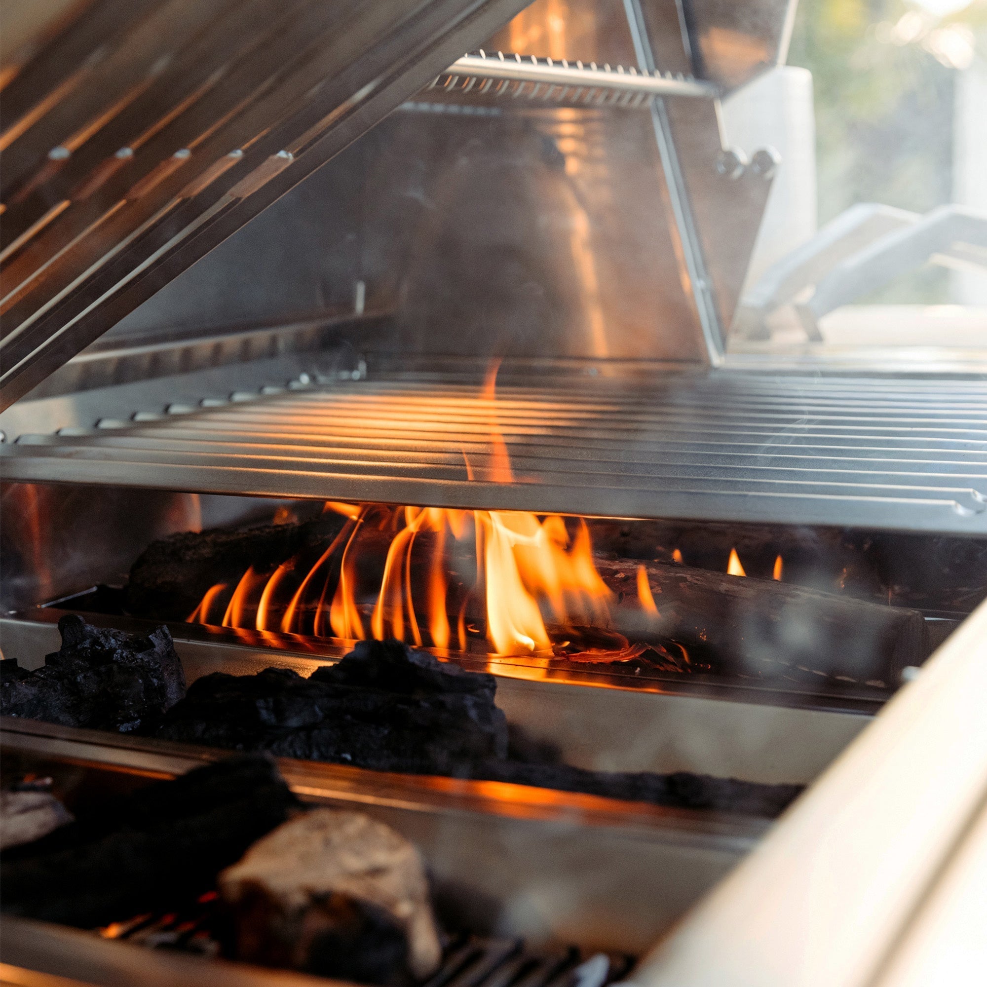 American Made Grill - Freestanding Encore 54" Hybrid Grill-United Backyard