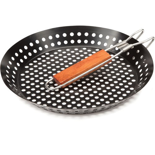 Cuisinart Grill - 12" Non-Stick Grilling Skillet, Perforated Surface-United Backyard