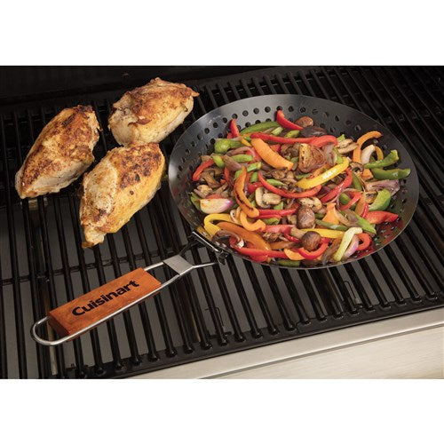 Cuisinart Grill - 12" Non-Stick Grilling Skillet, Perforated Surface-United Backyard