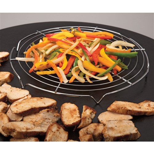 Cuisinart Grill - 12.25" Melting Dome with Bonus Wire Rack for Cooking Versatility-United Backyard