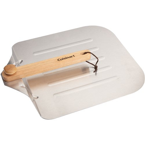 Cuisinart Grill - 14" Pizza Peel with Folding Wooden Handle - Aluminum-United Backyard