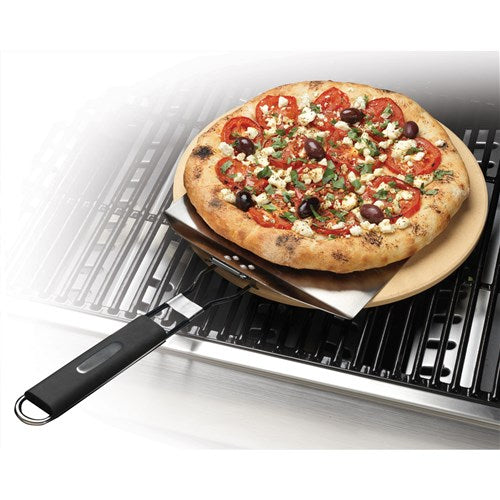 Cuisinart Grill - Alfrescamore 13" Cordierite Pizza Stone, Easy Clean-United Backyard