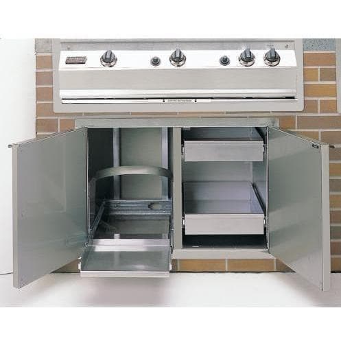 Fire Magic - 30-Inch Double Access Door with Drawers And Propane Tank Storage-United Backyard
