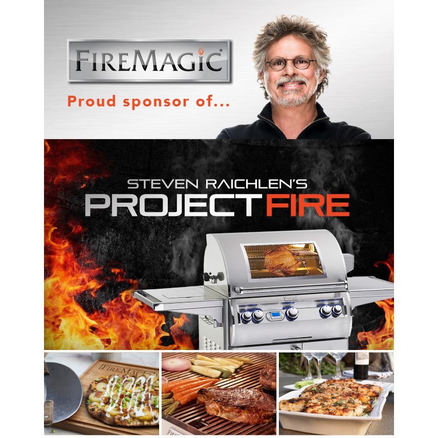 Fire Magic - 36-Inch Stainless Steel Outdoor Vent Hood 1200 CFM
