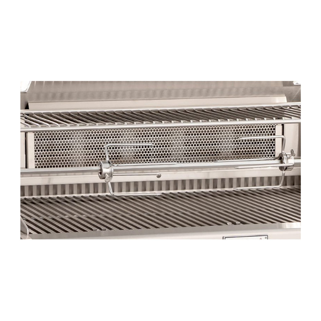 Fire Magic - Aurora A660s 30-Inch Natural Gas Freestanding Grill with Backburner, Rotisserie Kit, Magic View Window and Analog Thermometer-United Backyard