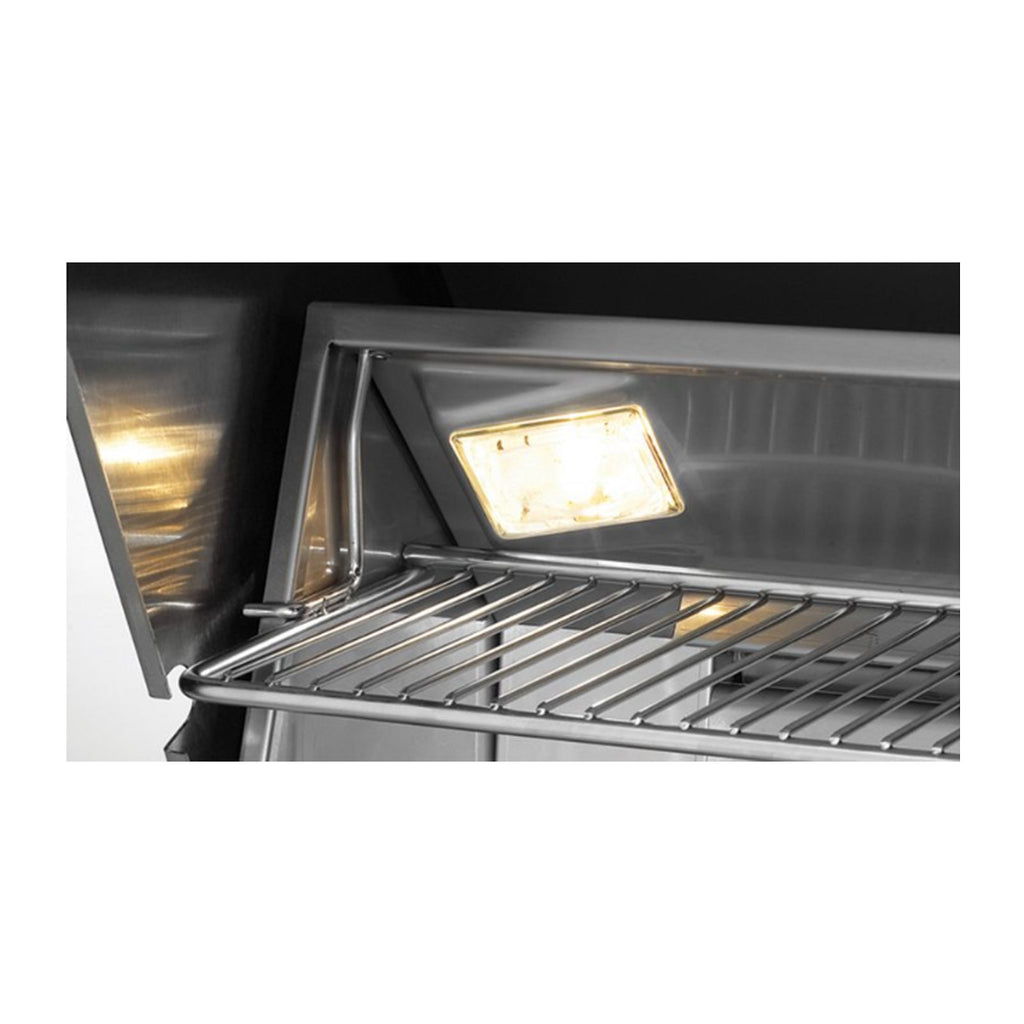 Fire Magic - Aurora A660s 30-Inch Natural Gas Freestanding Grill with Backburner, Rotisserie Kit, Magic View Window and Analog Thermometer-United Backyard