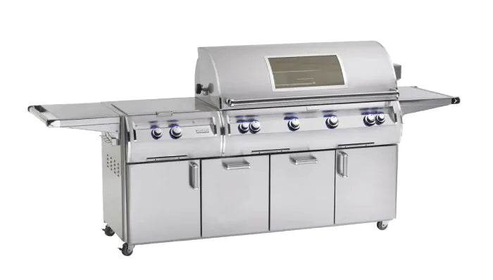 Fire Magic - Echelon Diamond E1060s 48-Inch A Series Freestanding Gas Grill With Rotisserie, Power Burner, Analog Thermometer & Magic View Window, Propane-United Backyard