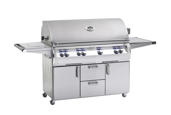 Fire Magic - Echelon Diamond E1060s 48-Inch A Series Freestanding Gas Grill With Rotisserie, Single Side Burner & Analog Thermometer, Natural Gas-United Backyard