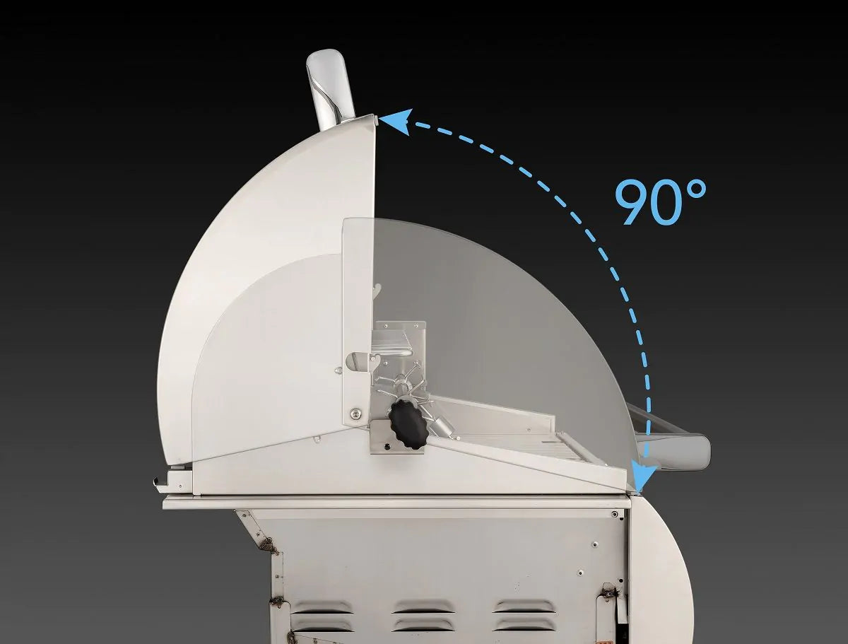Fire Magic - Echelon Diamond E1060s 48-Inch A Series Freestanding Gas Grill With Rotisserie, Single Side Burner & Analog Thermometer, Propane-United Backyard