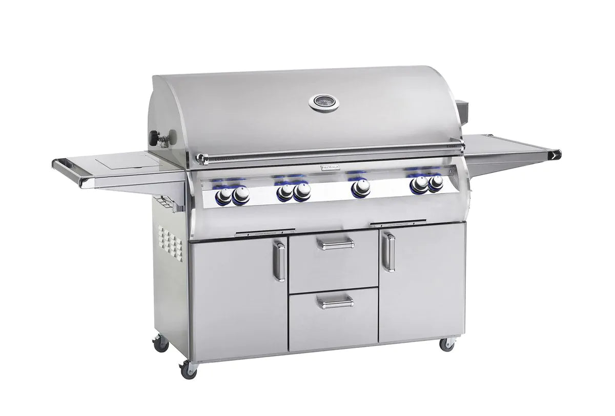 Fire Magic - Echelon Diamond E1060s 48-Inch A Series Freestanding Gas Grill With Rotisserie, Single Side Burner & Analog Thermometer, Propane-United Backyard