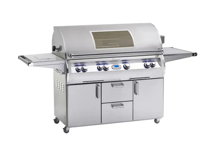 Fire Magic - Echelon Diamond E1060s 48-Inch Freestanding Gas Grill With Rotisserie, Single Side Burner, Digital Thermometer & Magic View Window, Propane-United Backyard