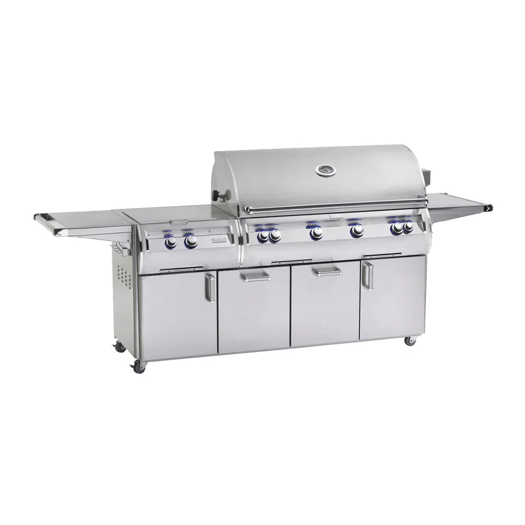Fire Magic - Echelon Diamond E1060s 48-Inch Freestanding Grill with Power Burner, Backburner, Rotisserie Kit, 1 Sear Burner and Analog Thermometer, Natural Gas-United Backyard