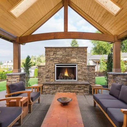 Napoleon Hearth - Riverside 36 Clean Face Outdoor Gas Fireplace-United Backyard