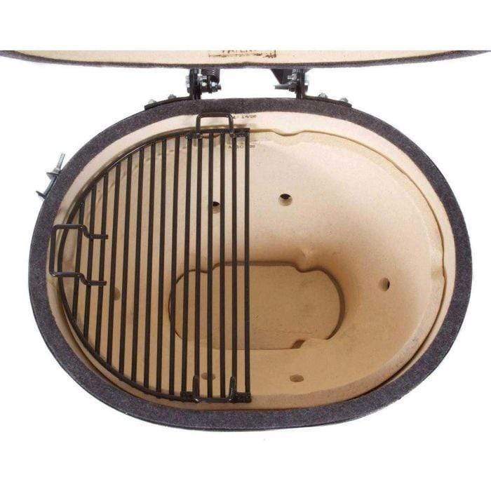 Primo - All-In-One Oval JR 200 Ceramic Charcoal Grill-United Backyard