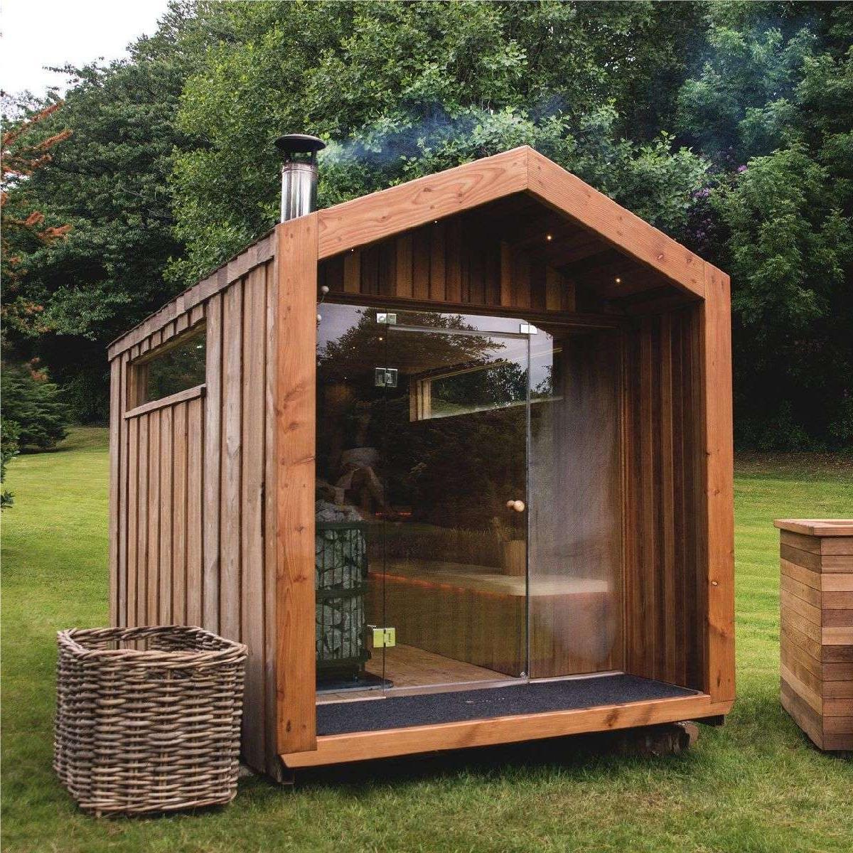 SaunaLume™ 3–4 Person Steam Sauna Room – Luxury Home &amp; Villa Retreat